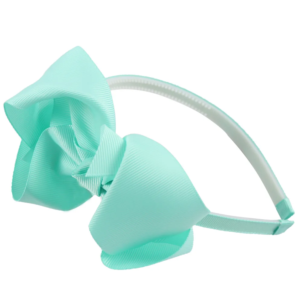 2-Pcs-Lot-New-Style-Girls-Hair-Bands-With-Teeth-Band-Solid-Color-Hairbows-For-Dance (2)