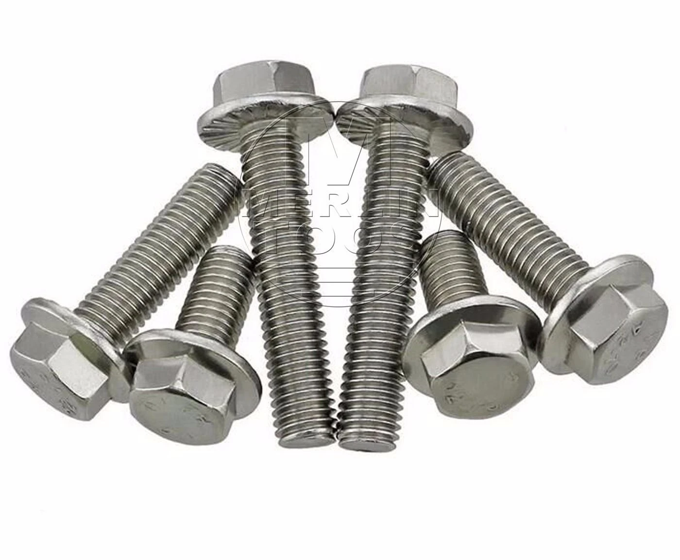 Select Size 304 Stainless Steel M16 Hex Head Flange Bolts Cap Screws M_M_S