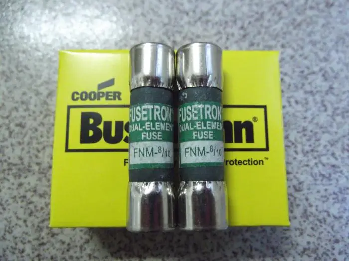 

FNM-8/10 BUSSMANN Boshi Man United States 10X38 fuse / fuse 0.8A 250V Authentic