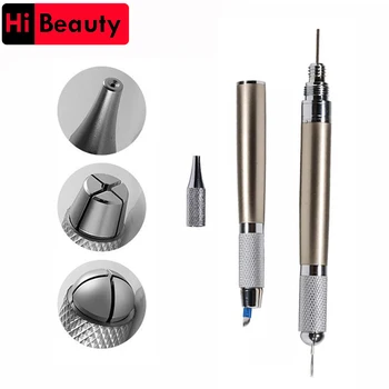 

5PCS/lot Professional Double Heads Triple Use Manual Microblading Pen Tattoo Tools For 3D Permanent Eyebrow Lip Line Makeup