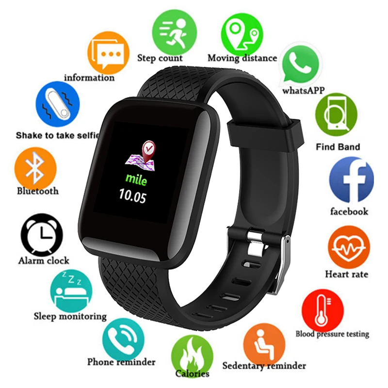  D13 Sport Smart Watch Men Blood Pressure Waterproof Ip67 Smartwatch Heart Rate Monitor Fitness Trac - 32998156678