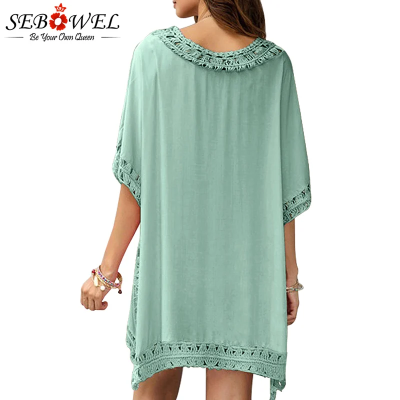 Green-Crochet-Trimming-Beach-Cover-up-LC420084-9-2 