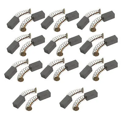 

20 Pcs Electric Drill Motor Carbon Brushes 7/16" x 1/5" x 1/5" Tuwnm