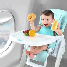 Роскошные детские обеденный детский стул для кормления высокий стул для детей многофункциональный портативный складные обеденные столы и стулья сиденья