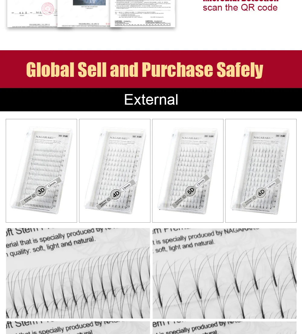 NAGARAKU, 12 линий, 3D-6D, ресницы, русский объем, ресницы, готовые вентиляторы, мягкие и натуральные ресницы, пучки, высокое качество, ресницы, объем Руссо