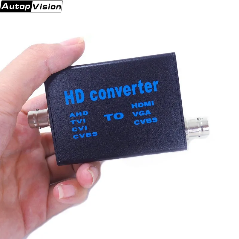 Оптовая продажа HD видео сигнальный преобразователь AHD TVI CVI CVBS сигнал к HDMI VGA