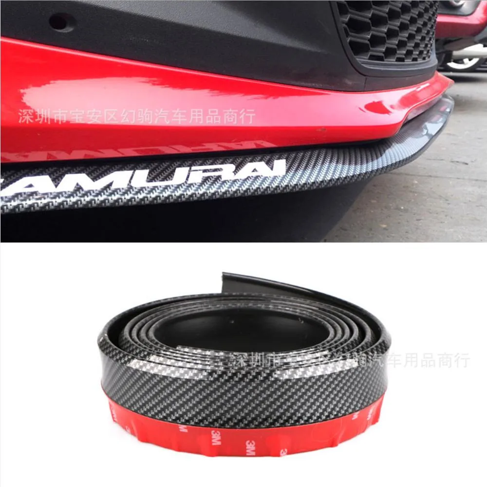 

Car Bumper Strip Styling Mouldings 2.5m Car Protector Front Bumper Lip Protection Car Styling Accessories Rubber Strip