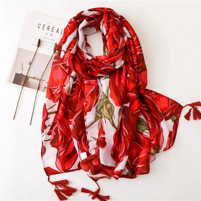 2019-fashion-big-rose-print-tassel-scarves-shawls-beautiful-cotton-floral-muslim-muffler-hijab-wrap-10pcs-lot-wholesale
