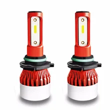

LAIMAIK 9005 LED Headlight Bulb Conversion Kit 6000K Super Mini size LED 9005 HB3 Bulbs for Car 72W 12000LM LED Headlight Bulbs