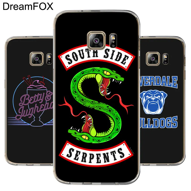 DREAMFOX M350 Riverdale Soft TPU Silicone Case Cover For Samsung Galaxy Note S 7 8 9 10 10e 11 11e Lite Edge Plus |