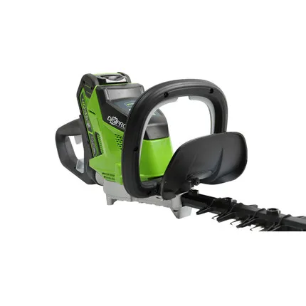 GreenWorks бесщеточным Мотором G-MAX 40 В 24 дюйма Cordless хедж-триммер, 4Ah Батарея и Зарядное устройство