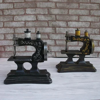 

Creative Money Box Retro Sewing Machine Piggy Bank Vintage Resin Money Box Tirelire Cofre Cash Coin Bank Saving Box For Coin