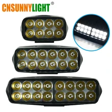 CNSUNNYLIGHT Светодиодная рабочая фара для автомобиля мотоцикла трактора лодки внедорожника 4WD 4x4 грузовик внедорожник ATV Противотуманные фары Лампа 12 В 24 В