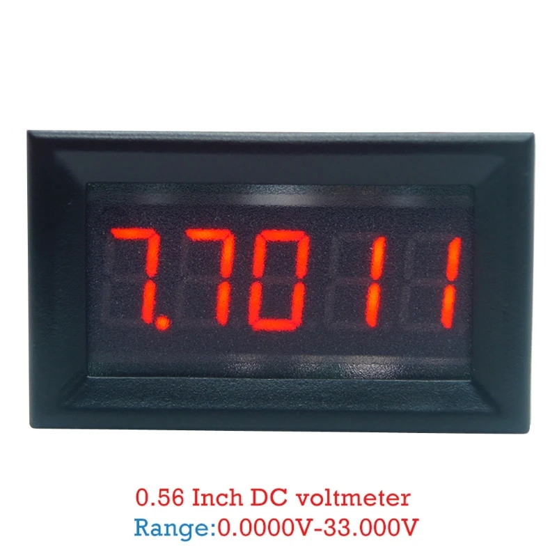 DC 0-33,000 V(0-33 V) Цифровой вольтметр 5-знака после запятой бит высокой точности Напряжение метр