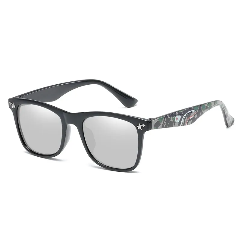 Ywjanp Brand design Kids Sunglasses Boys Baby sunglasses Girls Children Glasses Camouflage Sun Glasses For Boys Gafas De Sol