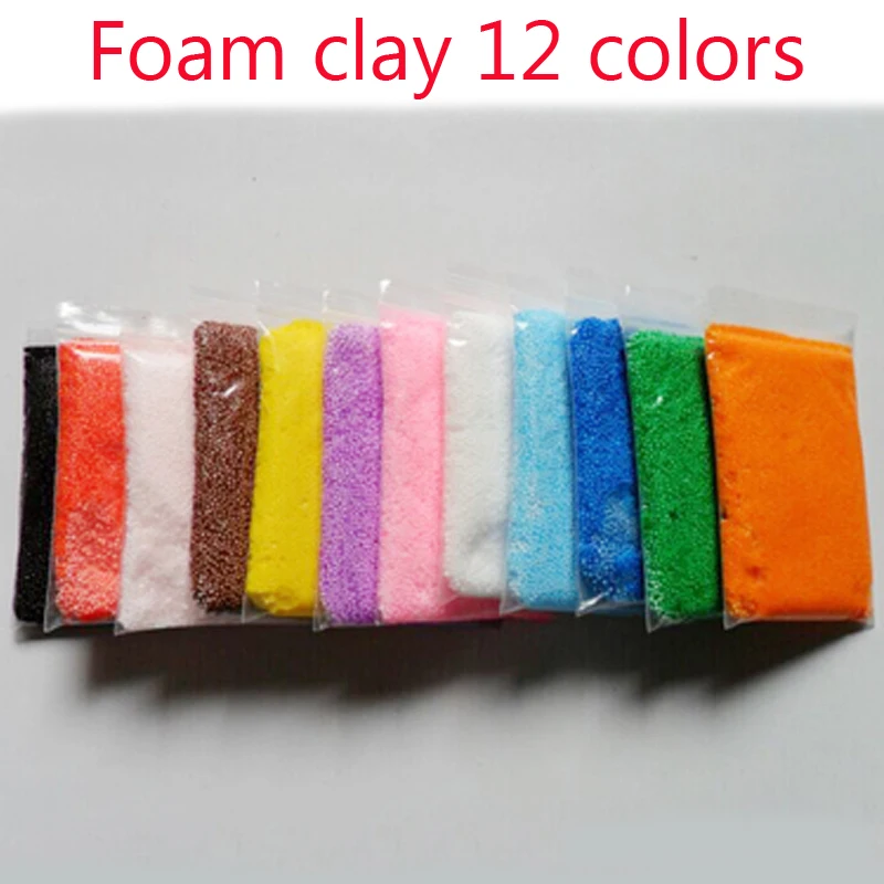 Hot New Fimo polymer clay 12 Colors Play foam Light Soft Colored
