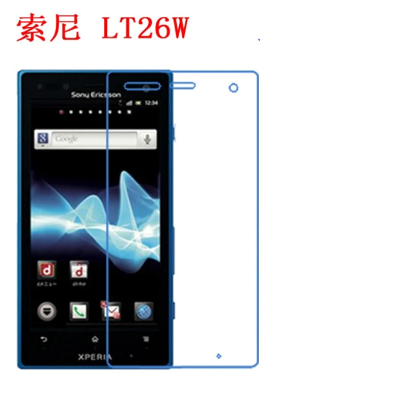 

(3-Pack) For Sony LT26W New functional type Anti-fall, impact resistance, nano 9H screen protection film