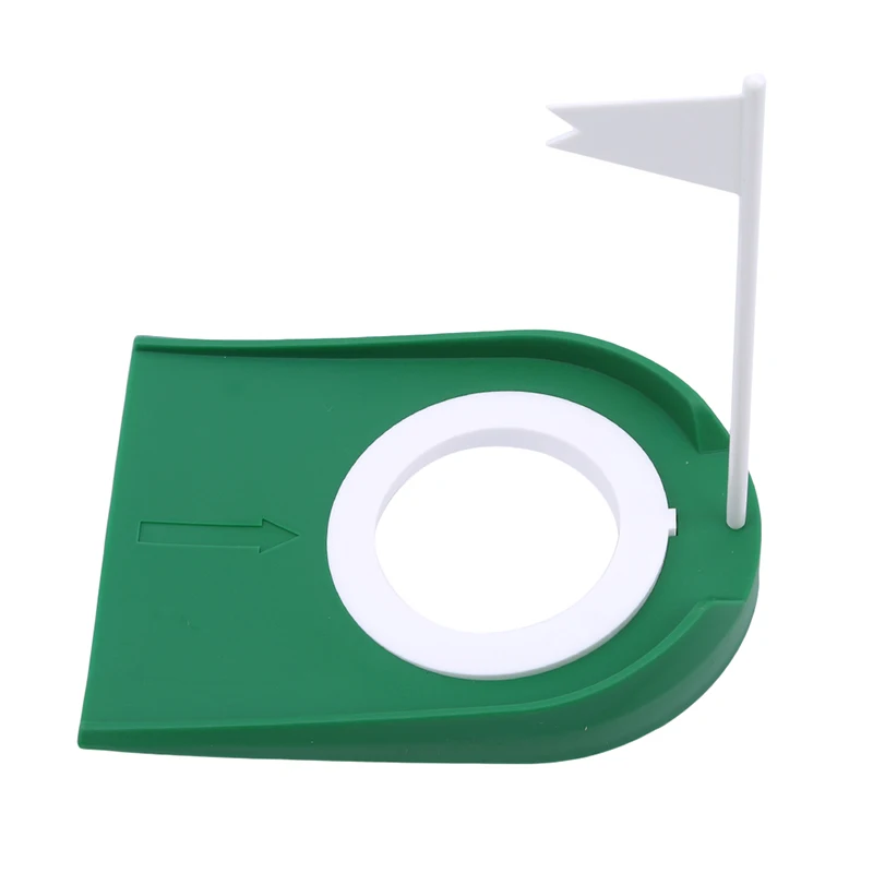 Plastic Golf Putter Disc Indoor Putter Practice Disc Green Tools Can Be Folded Push Rods Golf Supplies