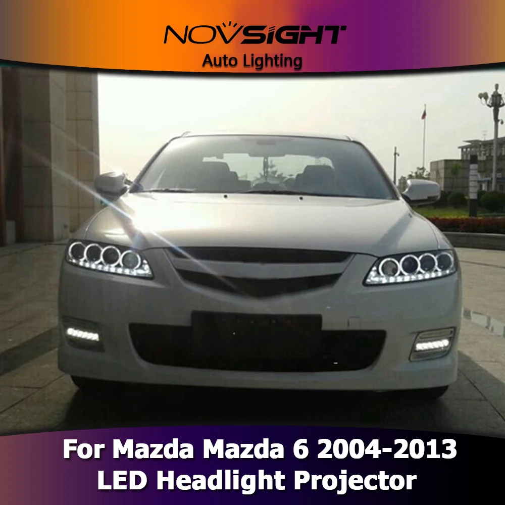 Автомобильный Стайлинг для Mazda 6 фары 2004 2013 светодиодный фонарь универсальный тип