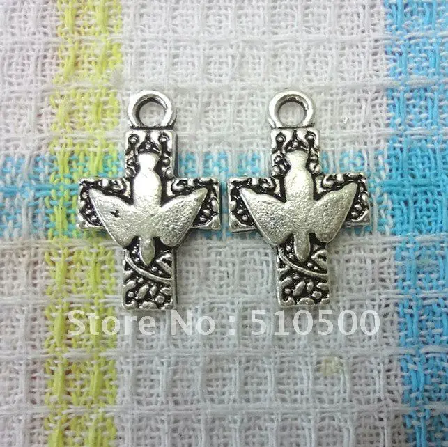 

80pcs lovely Tibetan silver charm pendant zinc alloy pendant DIY fashion jewelry accessories