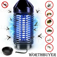 Электрический UV инсектицидная лампа наружного и внутреннего Fly ошибка устройство для уничтожения насекомых Ловушка по стандартам ЕС/США