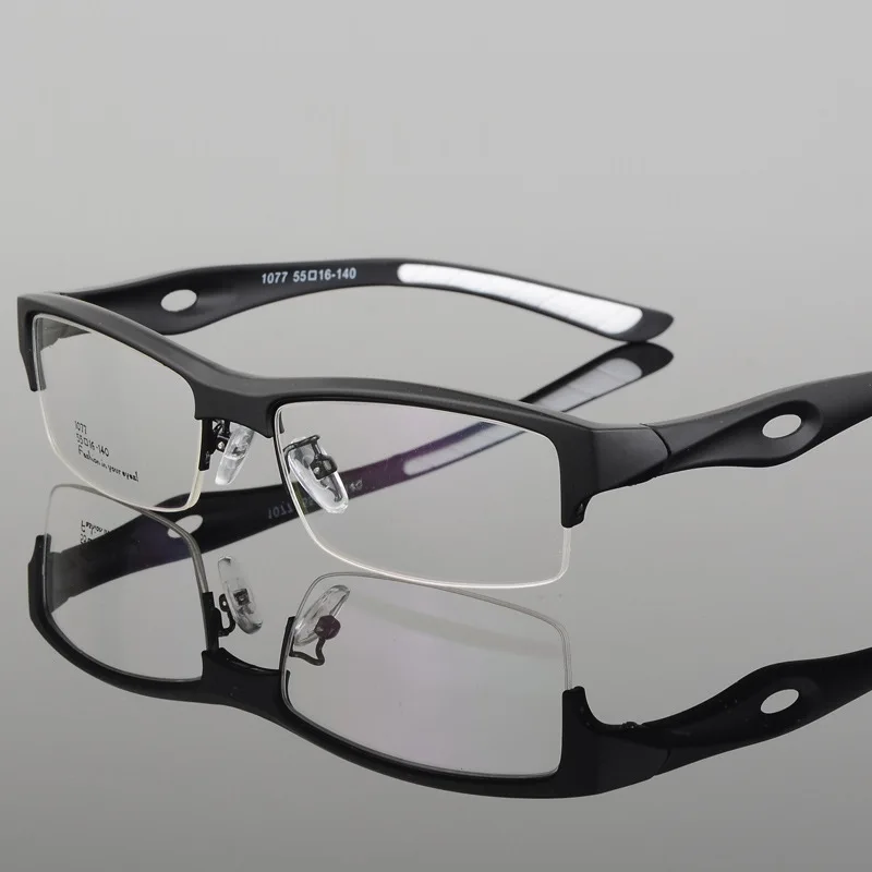

Sport Spectacle Frame Attractive Mens Distinctive Design Comfortable TR90 Half Frame Square Sports Glasses Frame Eyeglass1077
