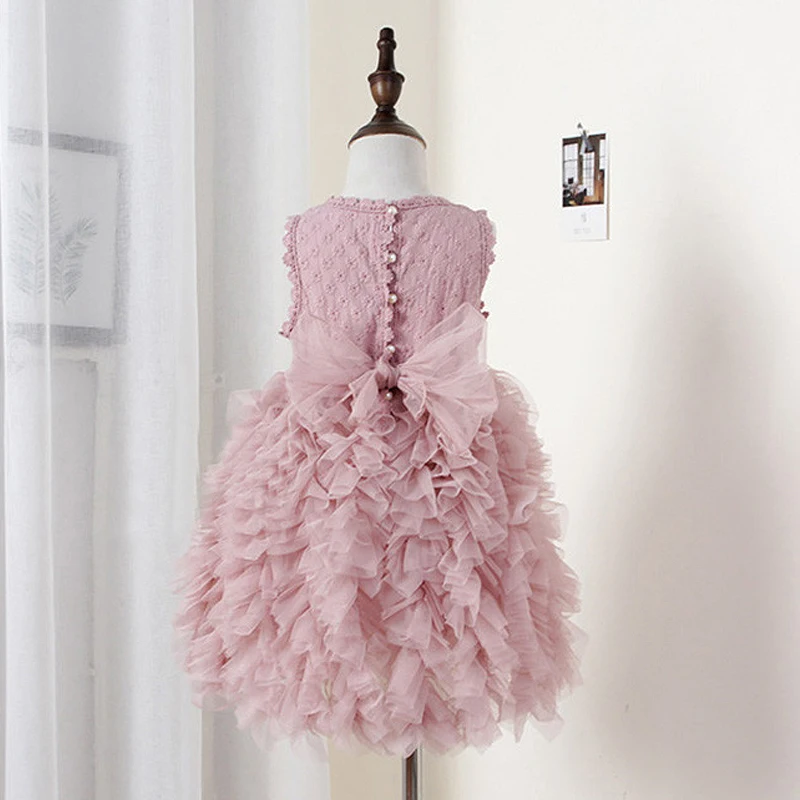 

Fairy Princess Summer Dresses for Girls Cake Smash Outfits Child Costume Kids Dress First Communion Prom Gown Girls Clothing 8T