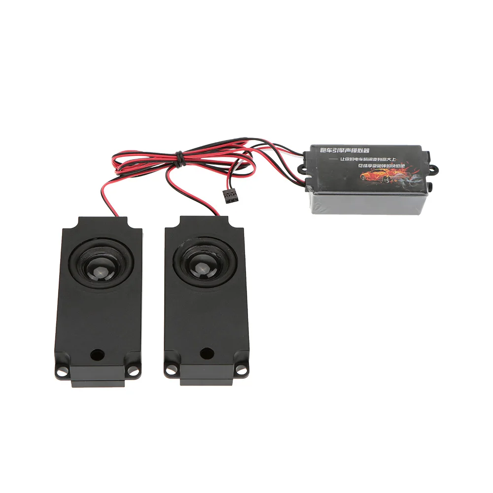 

GoolRC High Quality Second Generation Cool Throttle Linkage Groups Engine Sound Simulator with 2 Speakers for RC Sports Car