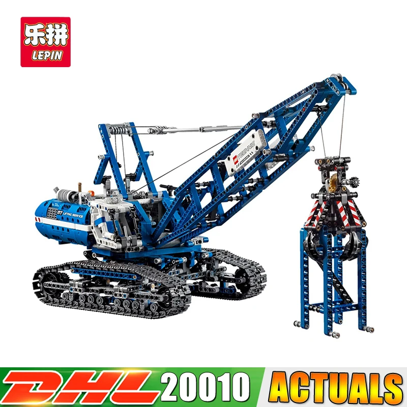 

Lepin Technic 20010 1401Pcs Technic Mechanical CrawLPr Crane Building Blocks Bricks Toy Compatible LegoINGly 42042