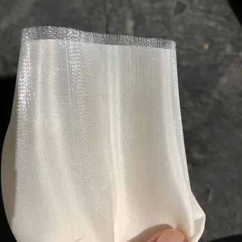 

RUBIHOME (50x148cm) Designer Crystal Silk Fabric Waterproof and Breathable Thin Soft Cloth Stage DISCO