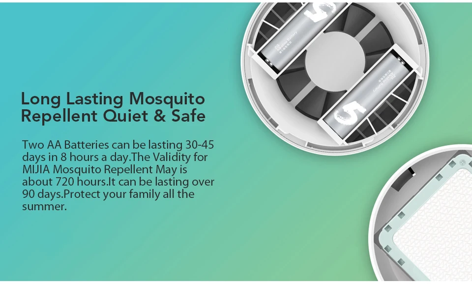 Xiaomi Mijia Newest Original Mosquito Dispeller Garden Electric Household Insert Killer Harmless Mosquito Repeller (5)
