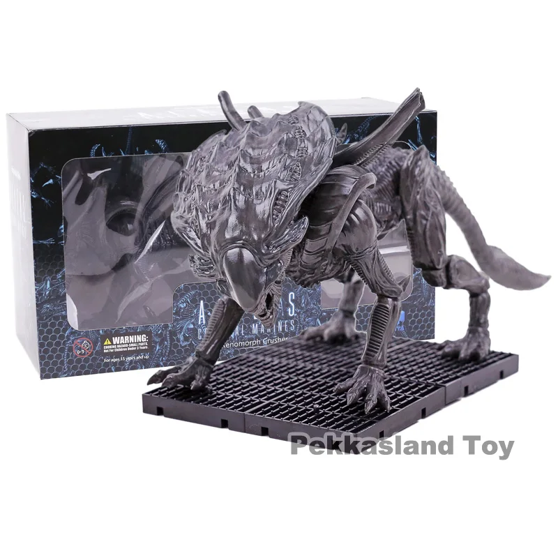 HIYA TOYS Aliens Colonial Marines Cruz Bella Redding Xenomorph Raven Crusher 1:18 ПВХ фигурка игрушки - Цвет: Crusher