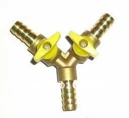 Image result for 3 way water valve with hose barbs