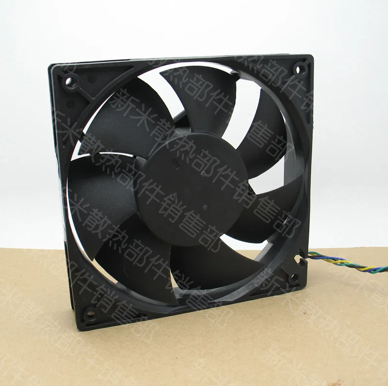 Используется AVC 12025 DS12025B12H 12V 0.75a двойной шариковый подшипник 4PIN ШИМ контроль