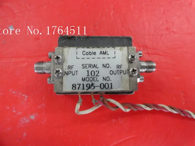 

[BELLA] Supply 15V SMA amplifier 87195-001
