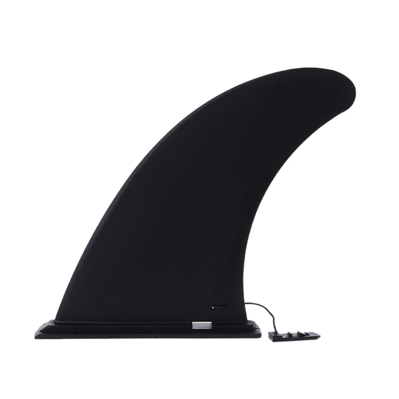 

OOTDTY Black Nylon Surfboard Fins Buckle Type Canoe Paddle Board Aquaplane Center Surf Surfboard Fins