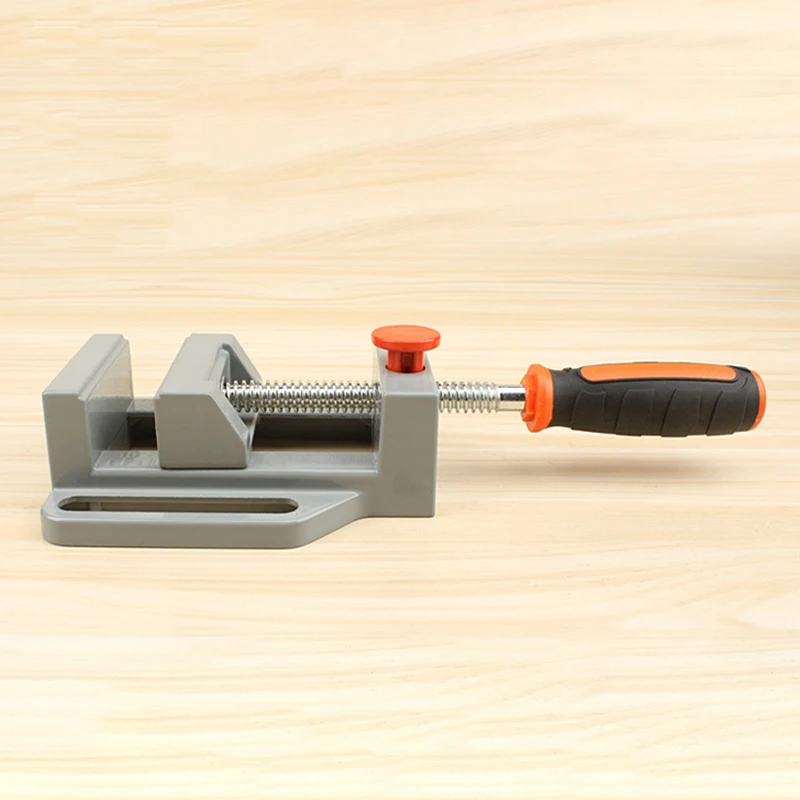  Bench Vise Flat Tong Multifunction Aluminum Drill Press Vise Table For Milling Engraving Woodworkin