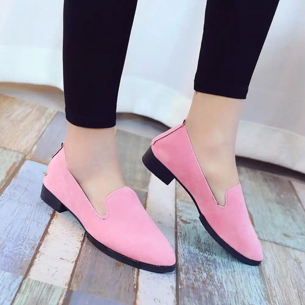 Women Ladies Slip On Flat Slim fit 