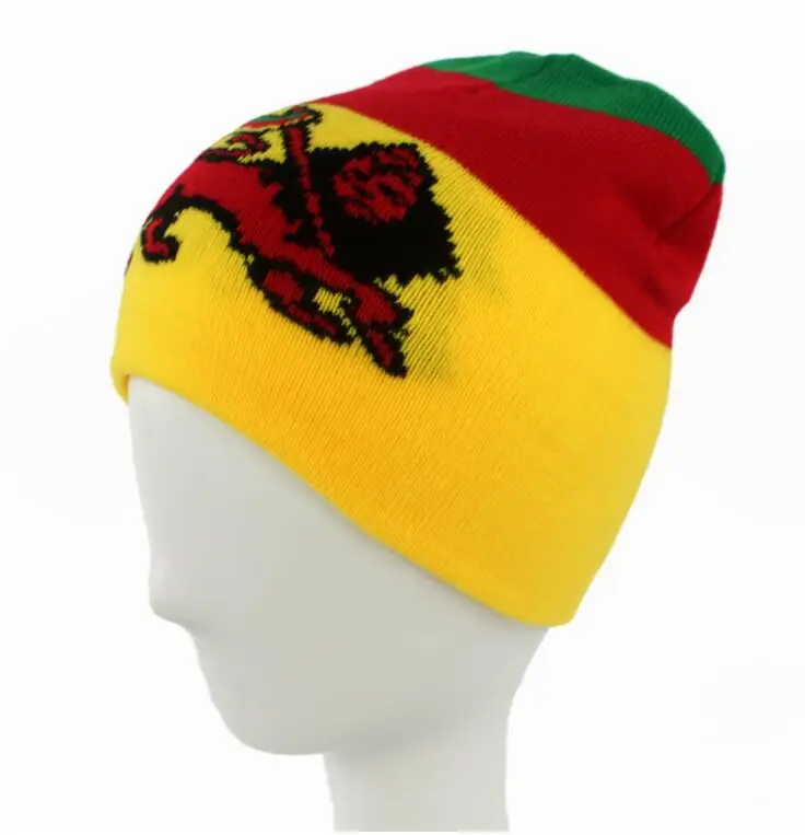 Модные мужские шапки, женские и мужские ямайские вязаные шапки, шапка раста, зимние шапки, шапки BOBMARLEY, шапки для женщин и мужчин