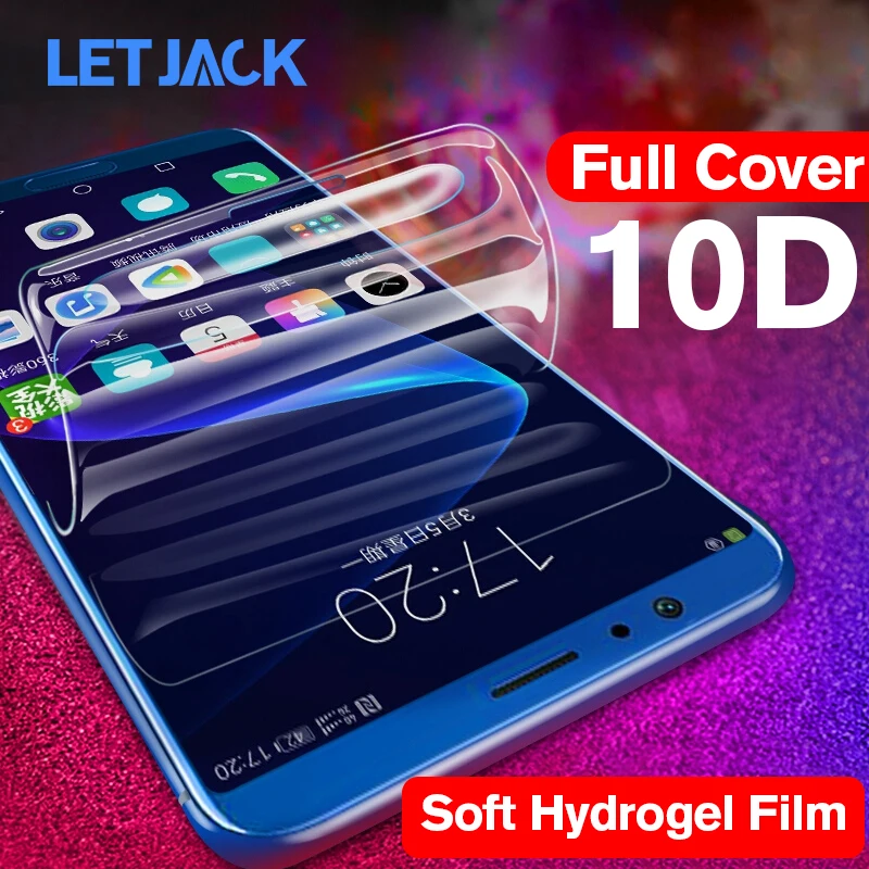 

10D Curved Edge Soft Hydrogel Film for Oppo R9 R9S R11 R11S Plus R15 R19 R17 Pro Full Cover Screen Protector Protective Film