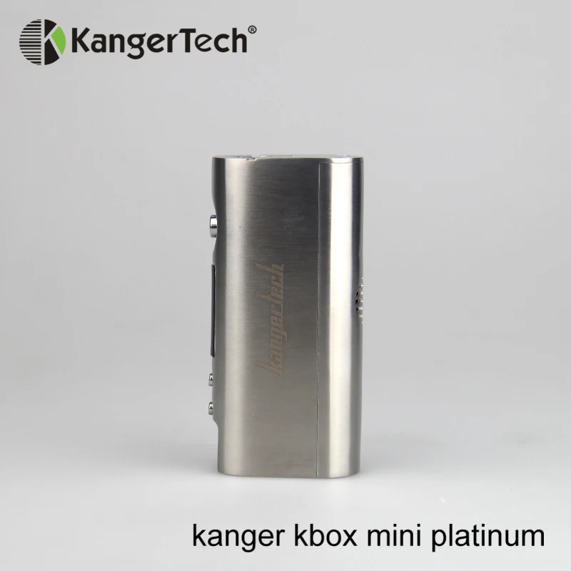 5 шт. Kanger Kbox Mini Platinum 60 Вт TC Box Mod температурный контроль для вейпа Mod Fit 18650 батарея по горячей цене