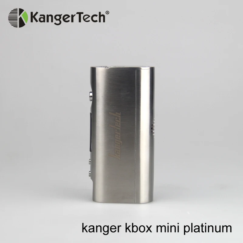 5 шт. Kanger Kbox Mini Platinum 60 Вт TC Box Mod температурный контроль для вейпа Fit 18650 батарея на