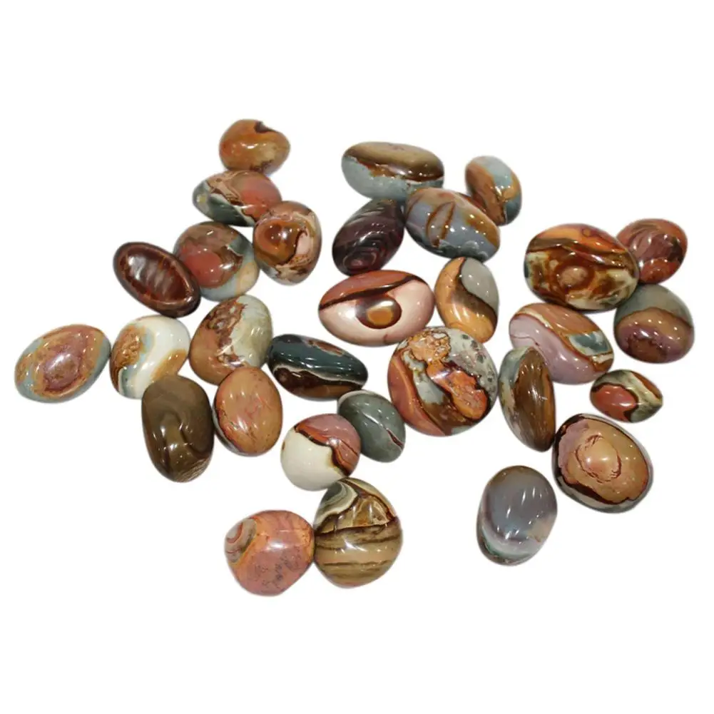 

1Pc Natural Agate Stone Good Luck Madagascar Keep Body Health Raw Material Specimen Beautiful Collection Stone Pendant Gifts