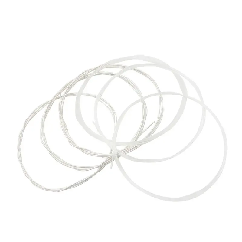 

6pcs/set Guitar Strings Nylon Silver Plating Super Light for Classic Acoustic Guitars SC12
