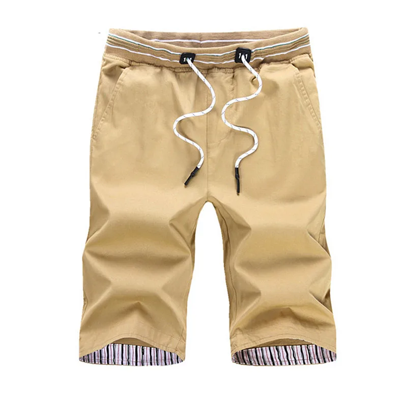 Мужская одежда Чистый хлопок повседневные летние шорты мужские плюс размер свободные Комбинезоны шорты Мужская одежда тонкие прямые шорты