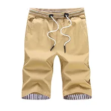 Мужская одежда Чистый хлопок повседневные летние шорты мужские плюс размер свободные Комбинезоны шорты Мужская одежда тонкие прямые шорты