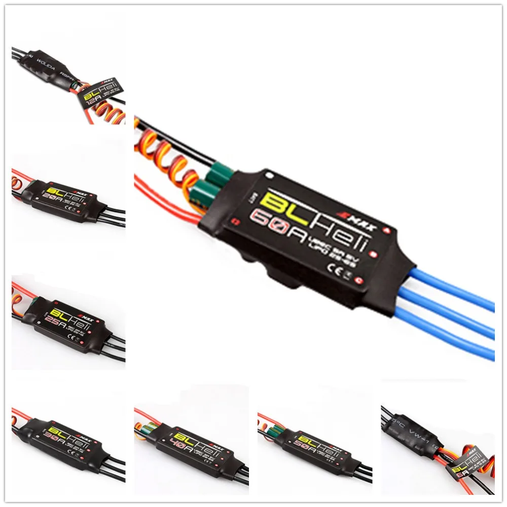 Оригинальная новая серия emax blheli 6A 12A 20A 30A ESC для радиоуправляемых игрушек