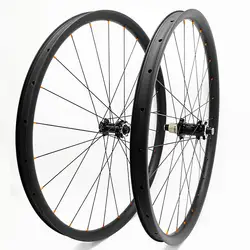 Mtb Колесная 29er Углеродные колеса Сверхлегкий 34x30mm 1310g прямо тянуть DH825 100X15 142X12 карбоновые колеса для горного велосипеда