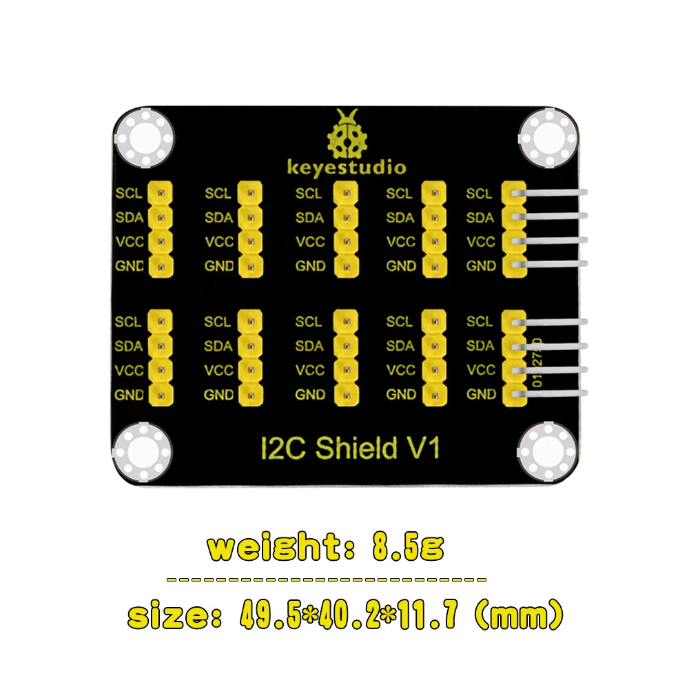 Преобразователь интерфейса keyestudio I2C V1 для Arduino|Интегральные схемы| |