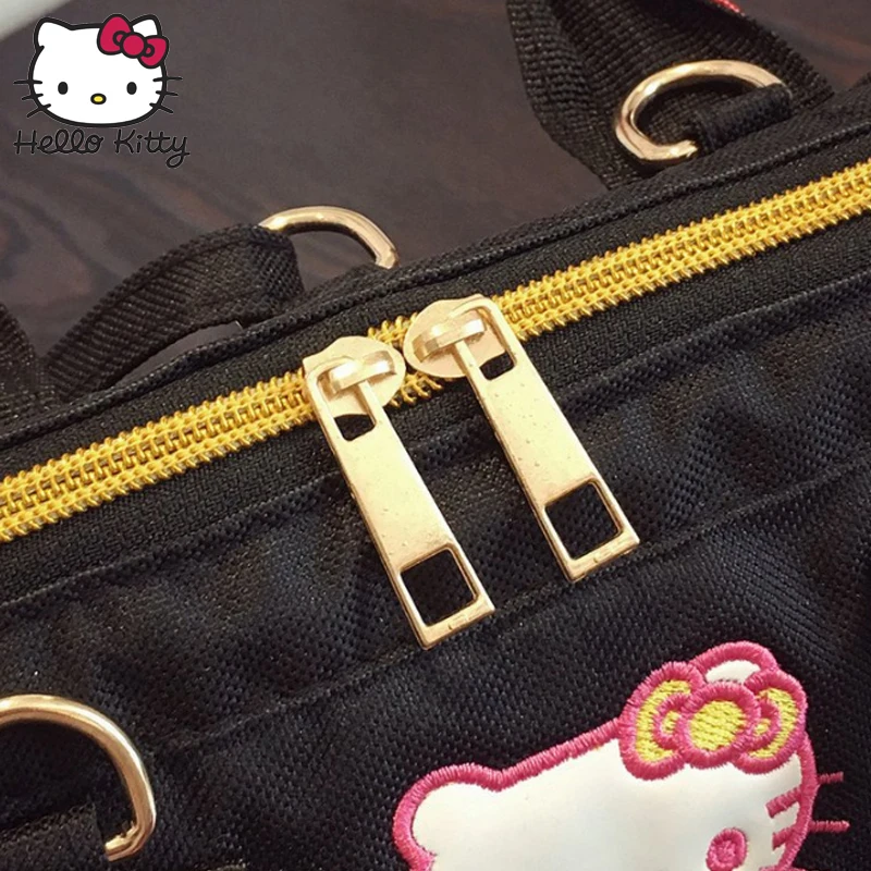 Сумка Hello Kitty модная сумка на плечо рюкзаки из парусины Kawaii через для девочек